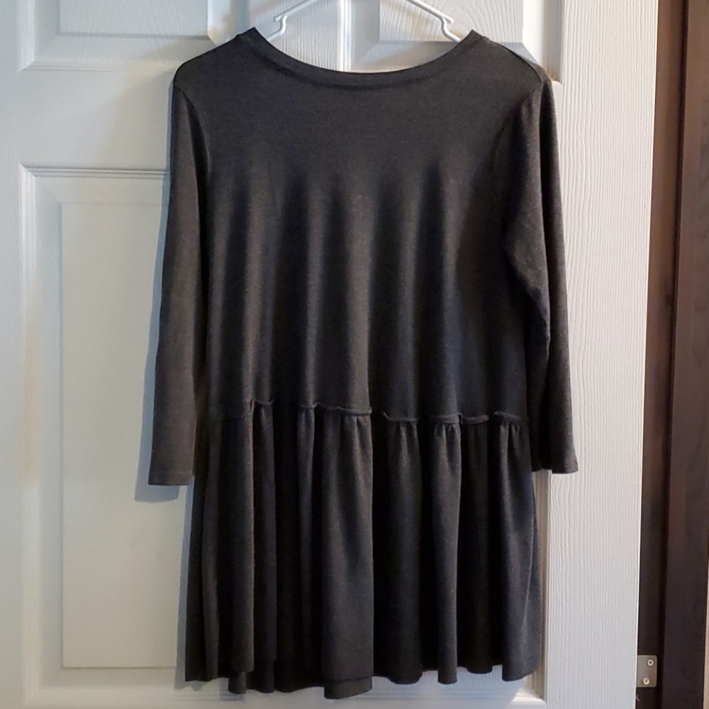 **B1G1** Charcoal knit tunic